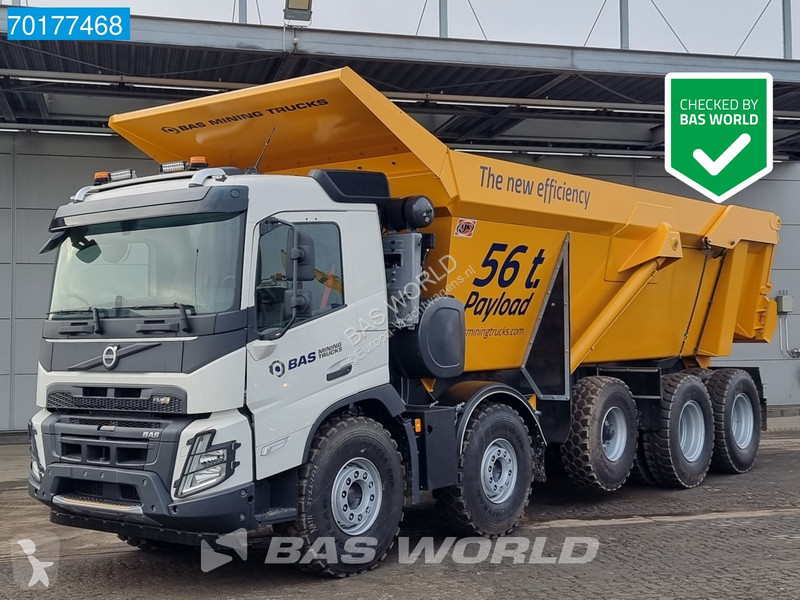 New Volvo FMX MAX 58t gvw truck offers more load capacity for