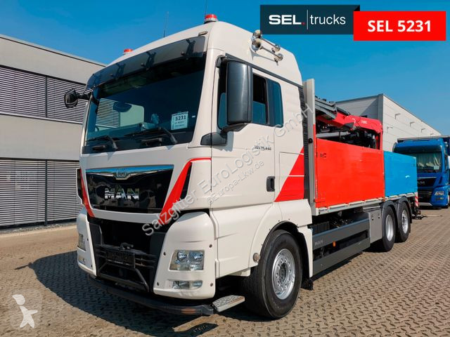 Camion MAN TGX 6X2-4 BL /Fassi /Lenkachse...