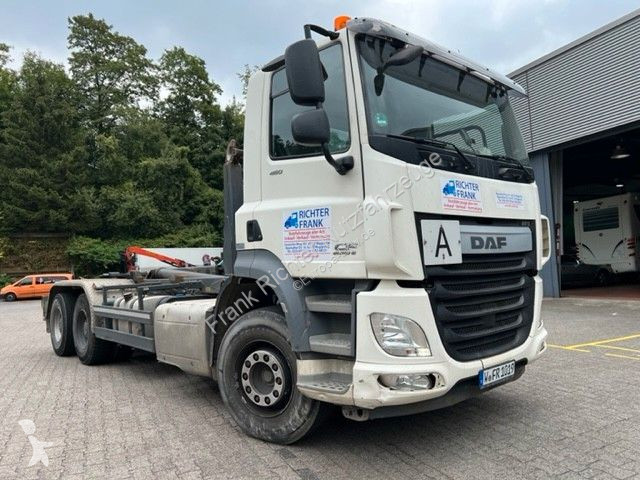 Camión DAF CF460,Abroller6x4E6Vermietung sofort...
