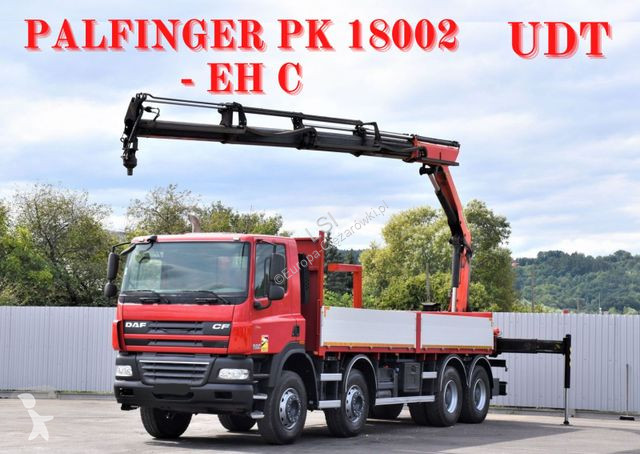 Camion DAF 85410 Pritsche 6,80m + KRAN / FUNK/8x4
