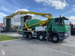 camion betoniera cu malaxor si pompa DAF