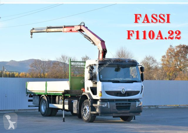 Kamion Renault 370* FASSI F110A.22 * TOPZUSTAND