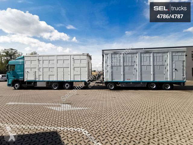 Camion remorque DAF 105460 / Intarder / 4 Stock...