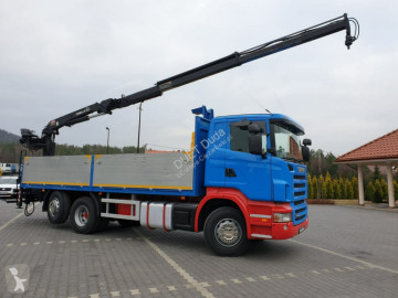 Camion Scania L R 400 LB 6x2 HDS Budowlanka Widły Oś Skrętna Super Stan
