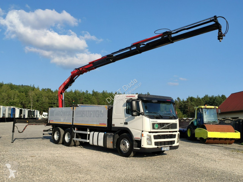 Camión Volvo FM 440 6x4 HDS FASSI F170 Składany...