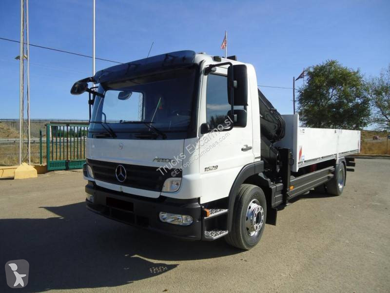 Camion Mercedes plateau 4x2 Gazoil Euro 4 grue occasion n°8180098
