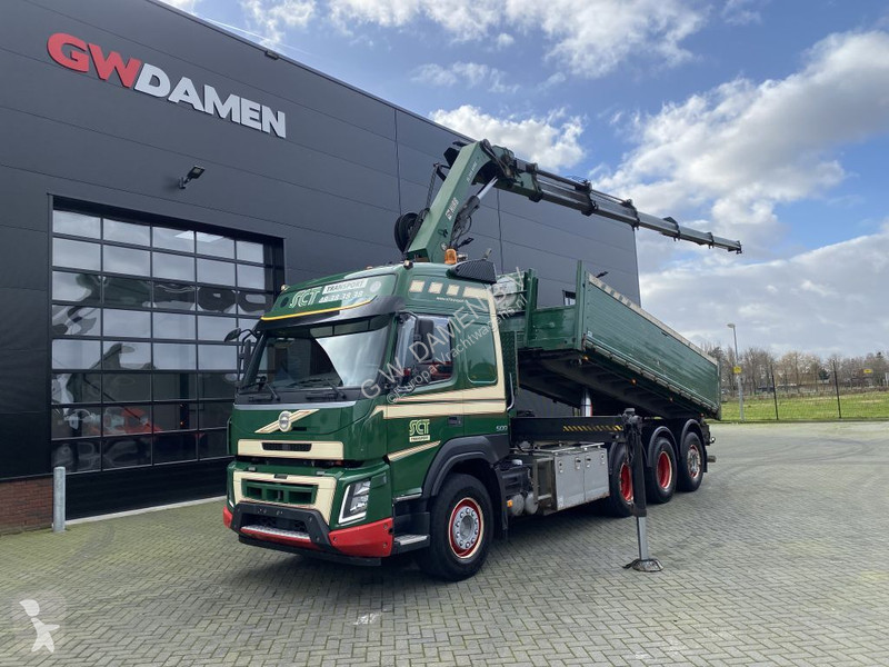 Volvo FMX 500 Truck mounted crane buy used in Gelderland