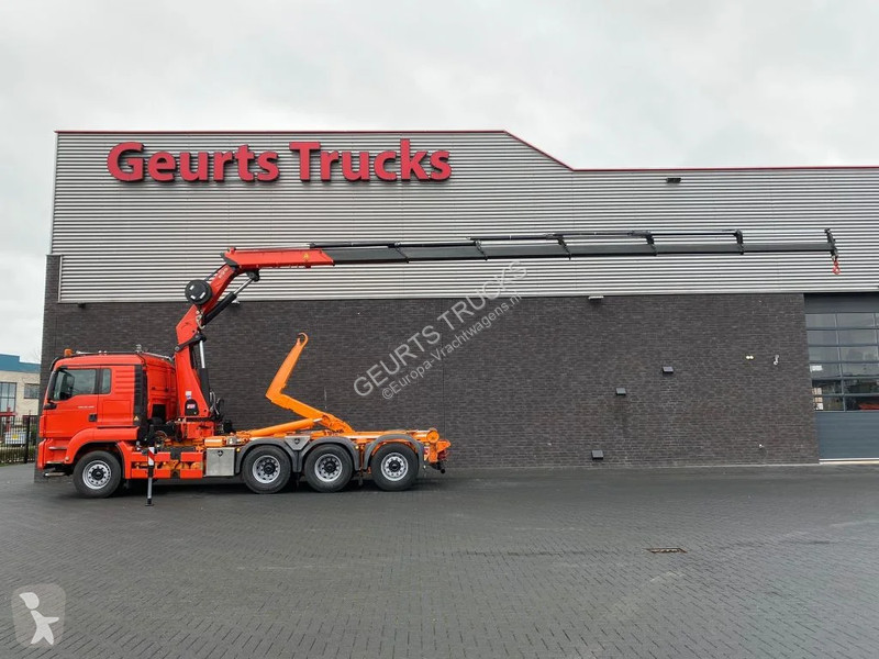 Kamion MAN 35.480 8X4 TRIDEM + 20 TON HAAKARM +...