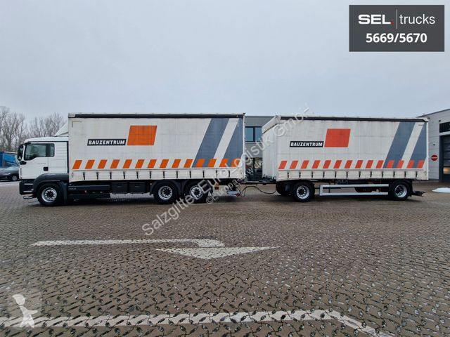 Kamion MAN TGS /Lenkachse/Staplerhaltrng./...