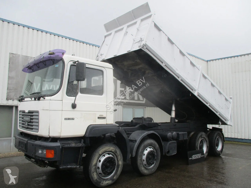 Kamion MAN 35-364 , Manual , 8x4 , 3 way tipper...