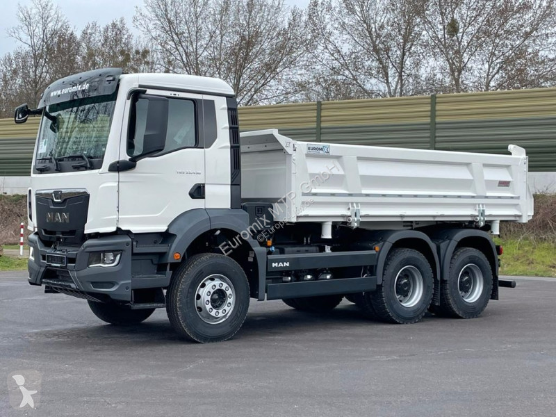Tipper truck new MAN TGS 33.430 6x4 /Euro6 3-Seiten-Kipper EuromixMTP - Ad  n°8918858