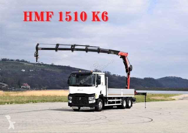 Kamion Renault C 460 * HMF 1510 K6 + FUNK * 6x4