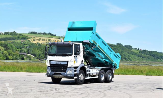 Camion DAF 460 KIPPER 5,20 m + BORDMATIC / 6x4...