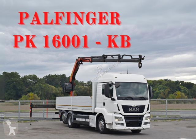 Lastbil MAN TGS * PRITSCHE 6,90 m + PK 16001 - K