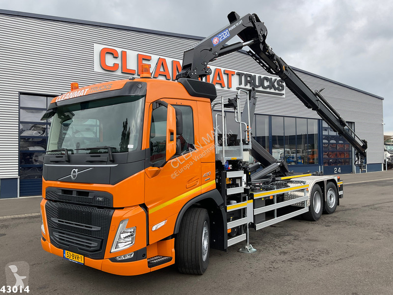 Camion Volvo 430 HMF 23 Tonmeter laadkraan