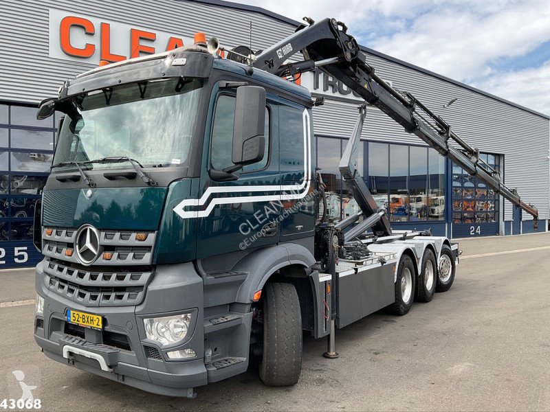 Camion Mercedes 3251 8x4 Euro 6 Hiab 28...