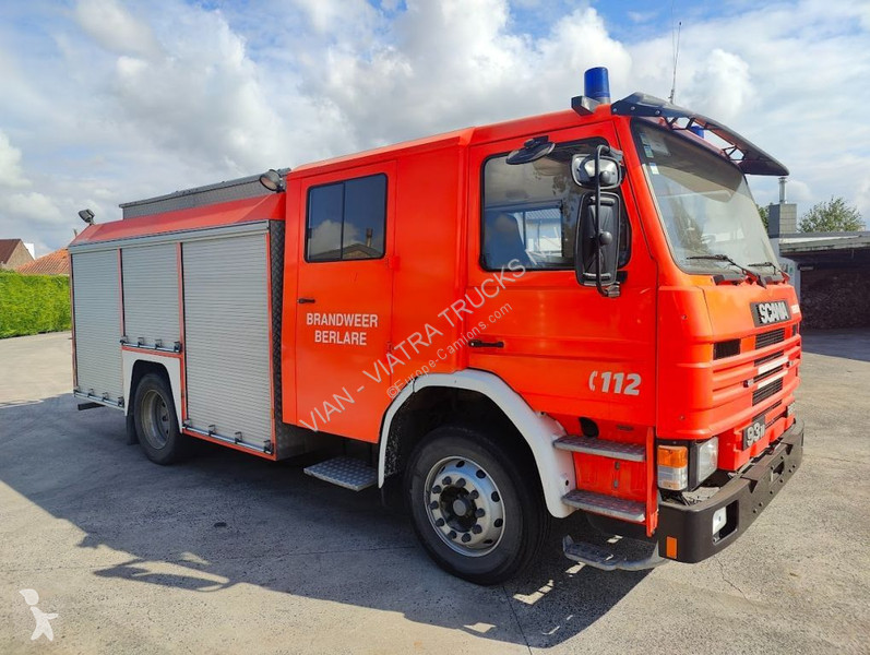Mon camion pompier scania 35 cm, vehicules-garages