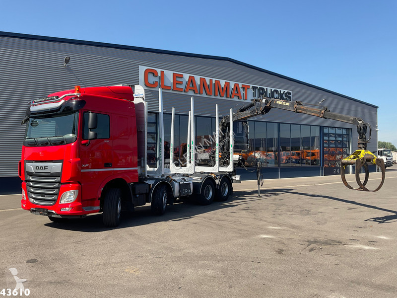 Camion DAF FAD 530 8x4 Holzkran
