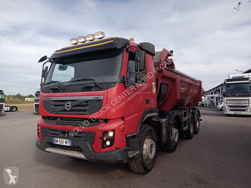 Camion Volvo Benne Fmx 410 8x4 Gazoil Euro 5 Occasion N°9590658 3744