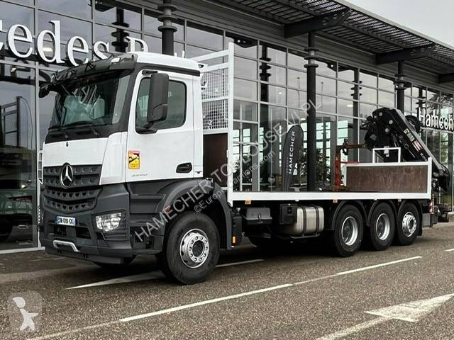 Camion Benne standard Mercedes-Benz Atego 1828 grue radiocommande