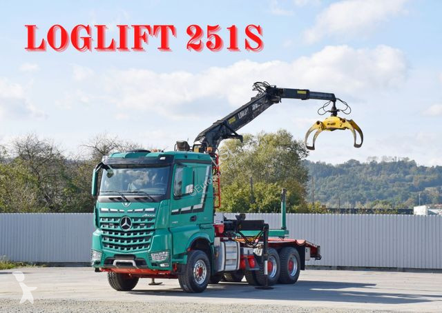 Camión Mercedes AROCS 3363 *HOLZTRANSPORTER *...