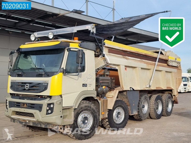 Camion Volvo Ribaltabile FMX 460 10X4 55T Payload Hydr Pusher VEB EEV