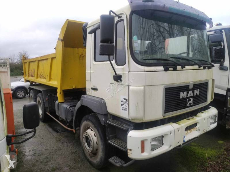 Camion Man Bi Benne Marrel F X Gazoil Euro Occasion N