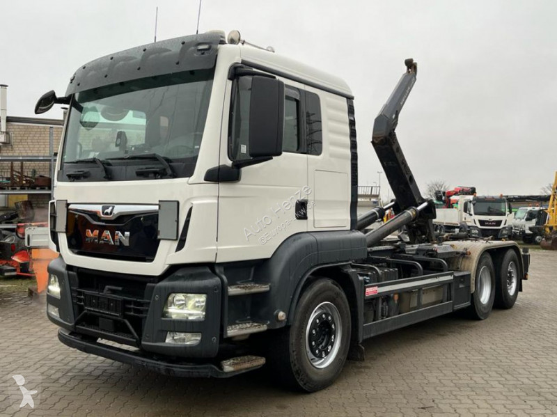Camion MAN TG-S 26.460 6x2-2 BL Abrollkipper...