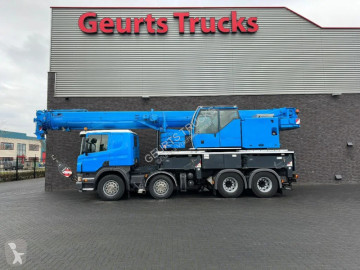 Camion Scania R420 P420 8X4 + LIEBHERR LTF 1045-4.1 KRAAN/KRAN/CRANE/GRUA
