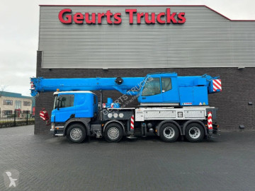 Camion Scania R420 P420 8X4 + FAUN HK 40 + JIB KRAAN/KRAN/CRANE/GRUA