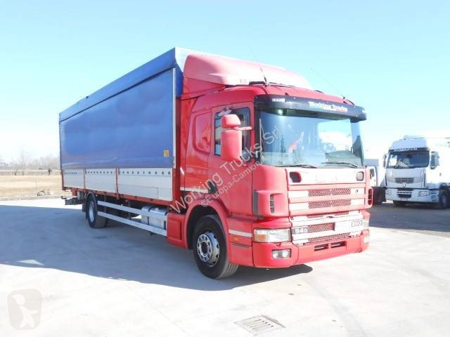 Used Scania P tautliner truck 94P260 4x2 Diesel Euro 2 - n°9774282