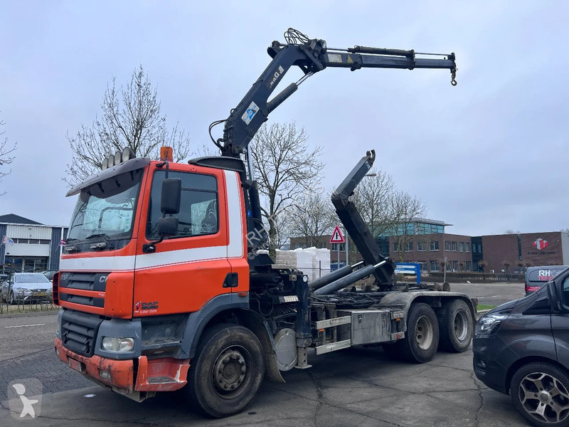 Kamion DAF 85380 6X2 + MKG 141 A2 CRANE + 20...