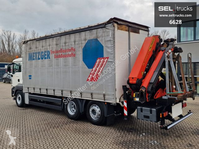 Camión MAN TGS / Palfinger PK 22002EH / Lenkachse