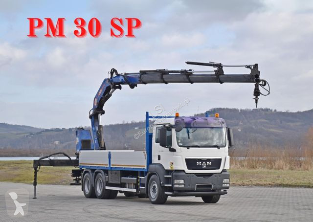 Camion MAN TGS *PRITSCHE 6,60m * PM 30 SP /...