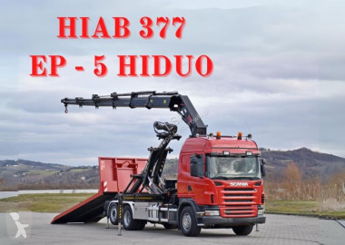 Camion polybenne Scania