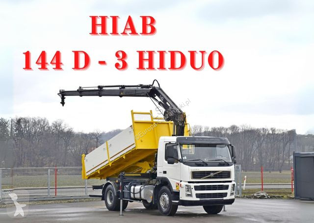 Camión Volvo FM 9 300 Kipper 5,00m *KRAN + FUNK...