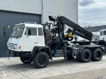 Camion Steyr 1491.310 6x6 Loglift 190 + dolly + WSK