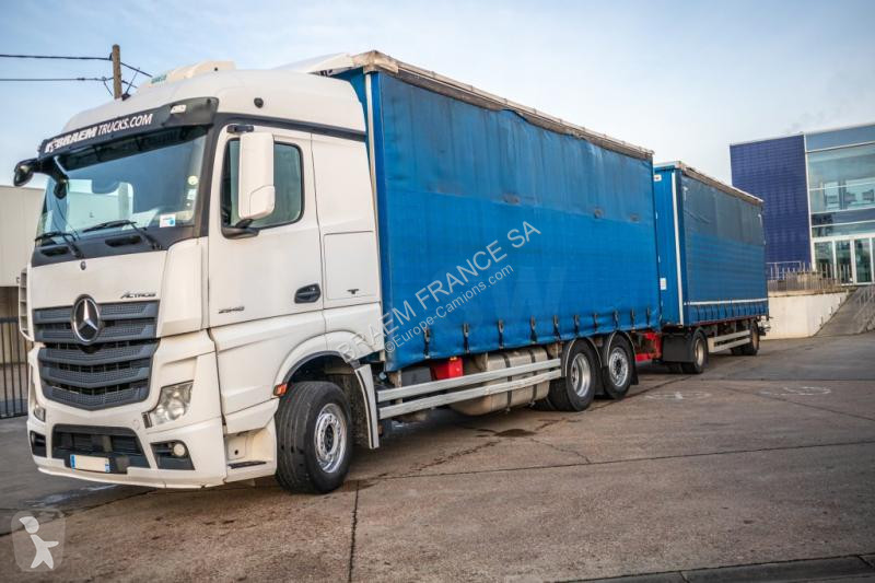 Camion remorque Mercedes ACTROS 2548-6x2+VOITH