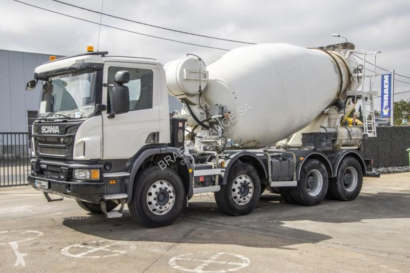 Scania cement mixer truck online