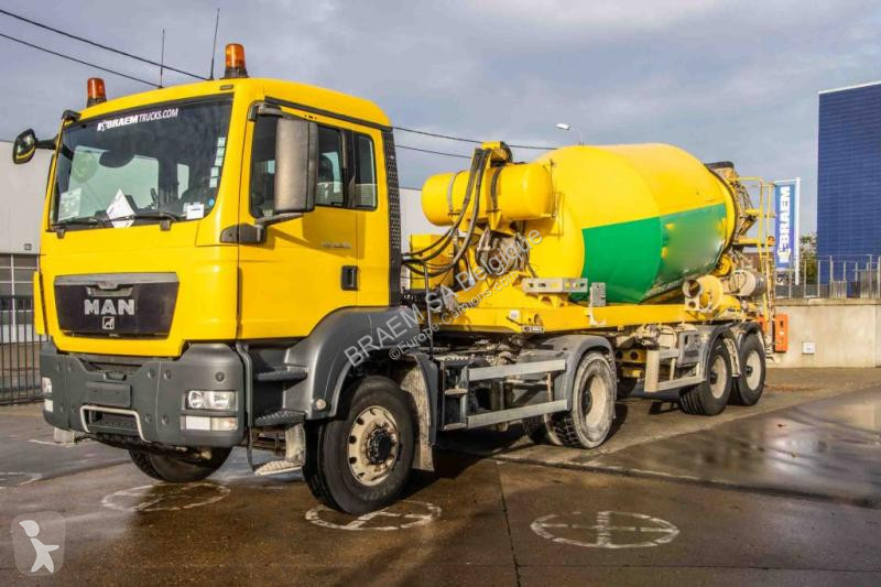 Ledat fordon MAN 18.360 BLS-4X4H+SEMI MIXER 10M3