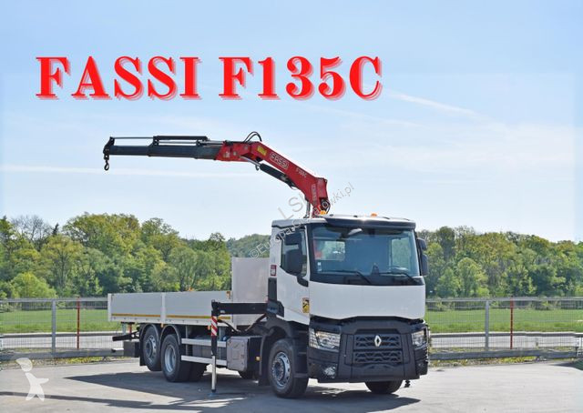 Kamion Renault C 380 * PRITSCHE 7,05 m* FASSI F...