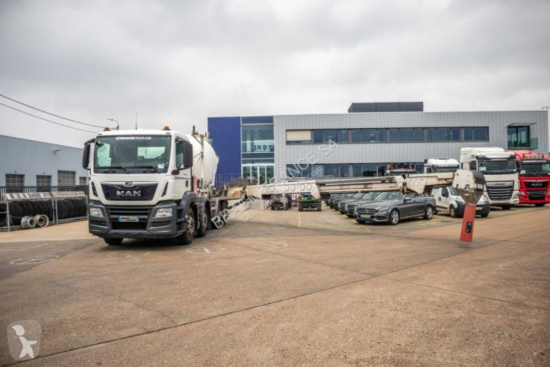 Camion MAN 32.360+PUTZMEISTER8M³+BAND/BELT/TAPIS
