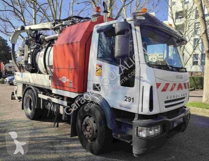 Camion hydrocureur Iveco HYDR0CUREUR cuve 6m3 Gazoil Euro 3 occasion ...