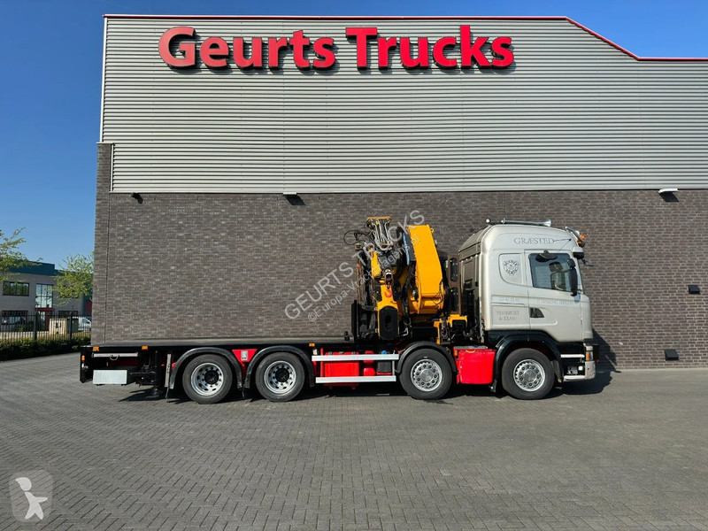 Kamion Scania G450 8X4 + EFFER 1255/8S + JIB 6S...