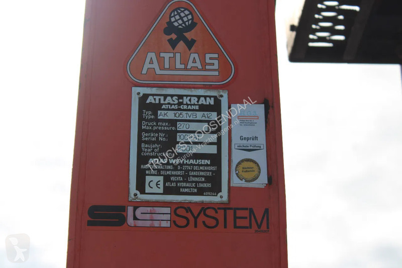 Camion Mercedes 1823 ATLAS 10.50