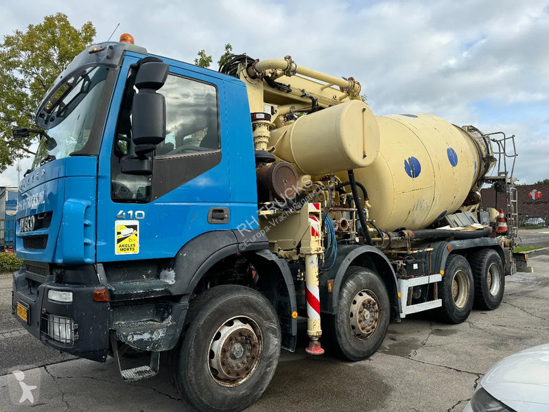 Camion Iveco 410 8X4 CIFA PUMP 24M + MIXER FULL...