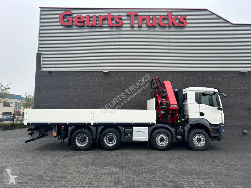 Kamion MAN 35.470 8X4 HMF 4020-K6 + FJ 600 K4...