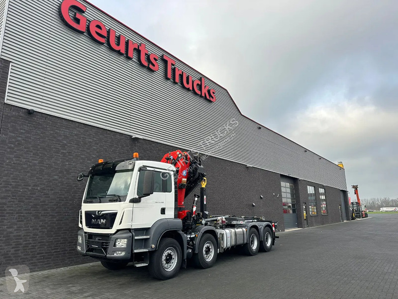Camion MAN TGS 8X4 BL+ HYVA 18.55.S...