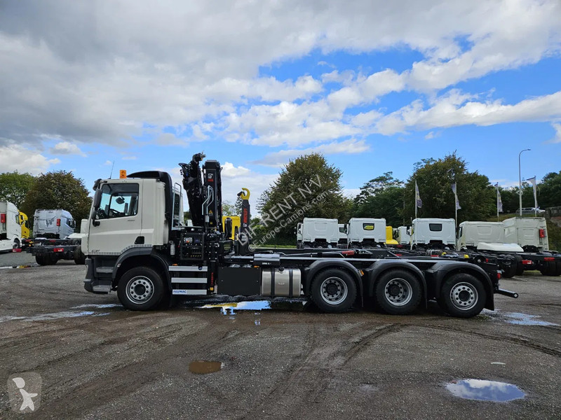 Camion DAF 450 FAW 8x4 + Container hook...