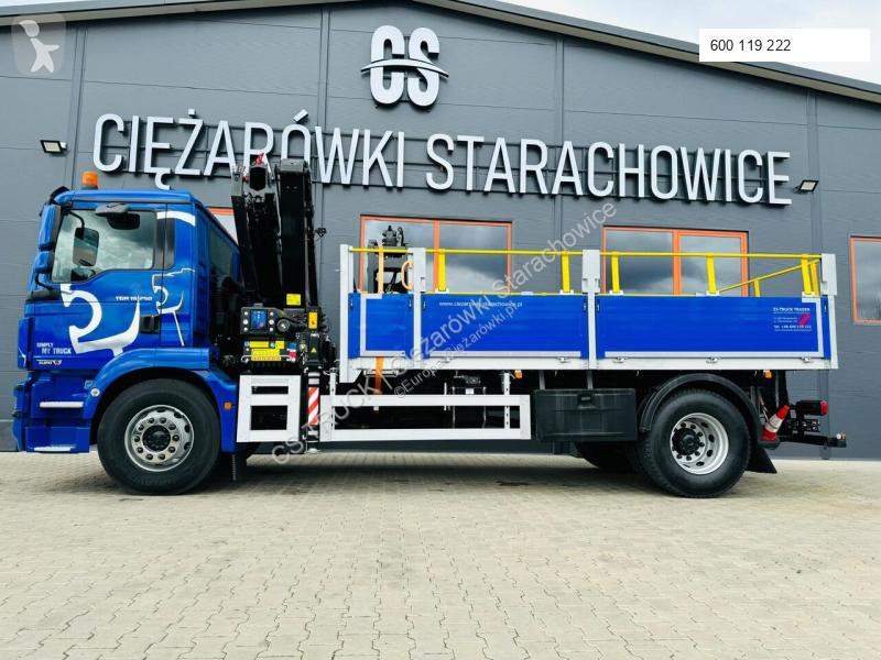 Kamion MAN MAN TGM 18.250 skrzyniowy z HDS /...